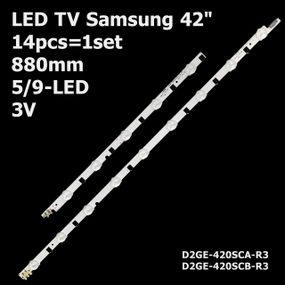LED підсвітка 42" LUMENS D2GE-420SCB-R3 (BN96-25307A) UE42F5700 1 комплект