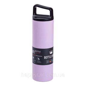 Термос металлический 500 мл Bottle Sport с вакуумной изоляцией синий HPGM5009BL Фиолетовый