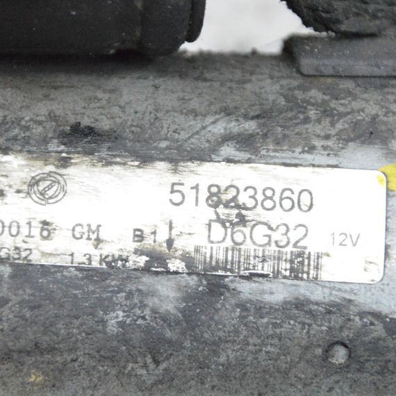 Стартер 1.3 Fiat 500 Doblo Punto Fiorino Panda 2003-2024 Стартер Фіат 500 Добло Пунто Панда 51823860 | Зображення 4