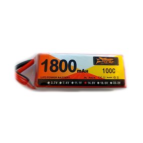 Акумулятор ZOP Power 14.8v 1800 mAh Li-Po 4s 100C коннектор XT60 аккумулятор для радіокерованих моделей