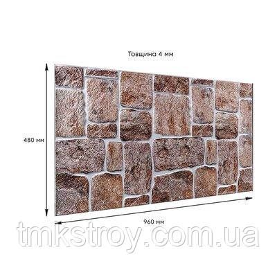 Декоративная ПВХ панель Sticker Wall 960х480х4мм sw0581 | Зображення 3