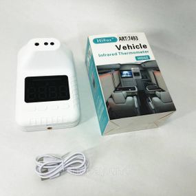 Стаціонарний безконтактний термометр Hi8us HG 02 з голосовими повідомленнями, Термометр електронний XM-15