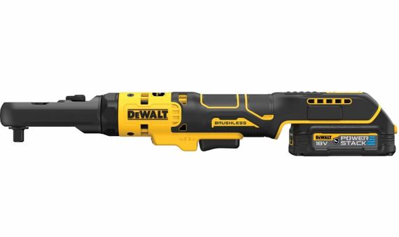 Гайкокрут кутовий - ключ-храповик акумуляторний DeWalt з АКБ та ЗП DCF510E2G | Зображення 2