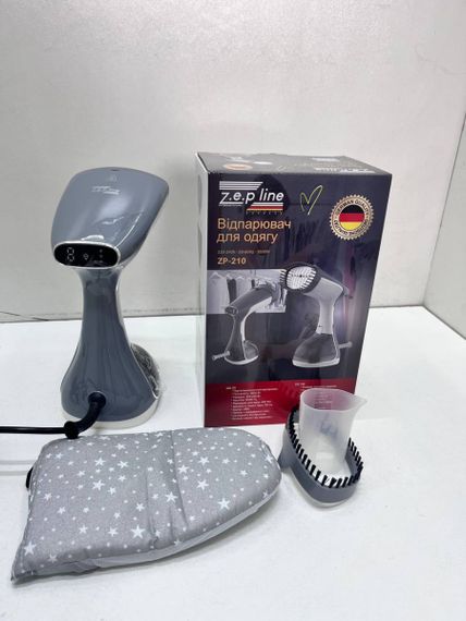 Відпарювач вертикальний ручний для одягу Zepline ZP-210-Gray 2000 Вт сірий | Зображення 3