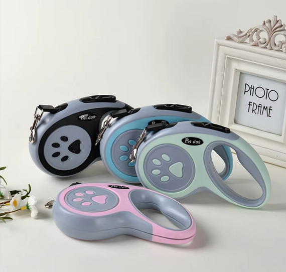 Рулетка-поводок  для кошек и собак 3 м 5 м зелена 5 м