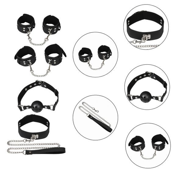 Набір БДСМ - Erospace Wild Play BDSM Set 5 pcs C11 Sex Aura | Зображення 2