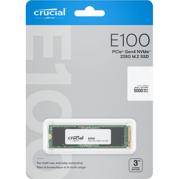 Накопичувач SSD M.2 2280 480GB E100 Micron (CT480E100SSD8) | Зображення 3