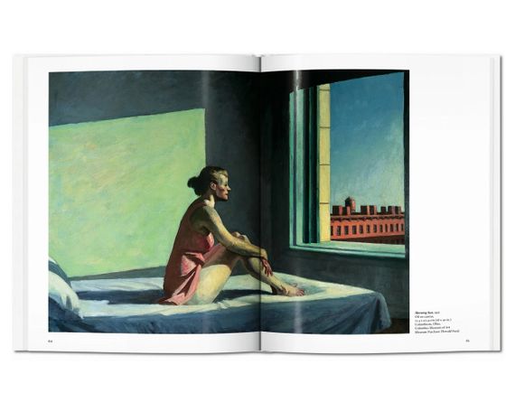 Подарункові книги про мистецтво живопис Едварда Хопера Hopper. Rolf G. Renner, Taschen великі художники книги | Зображення 4