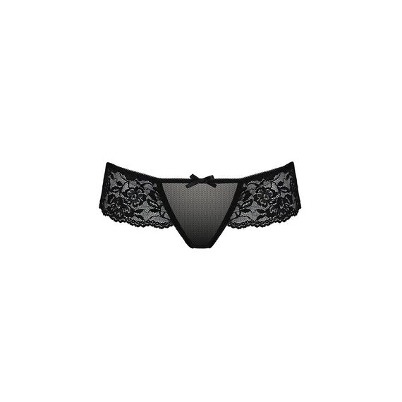 Трусики Passion Exclusive ABLA THONG XXL/XXXL, black | Зображення 4