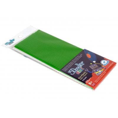 Стрижень для 3D-ручки 3Doodler Start зеленые 24 шт (3DS-ECO07-GREEN-24) | Зображення 1