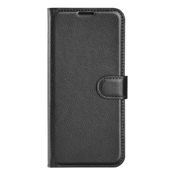 Чохол книжка з кишенями для карт на Oppo A38 колір Чорний | Зображення 7