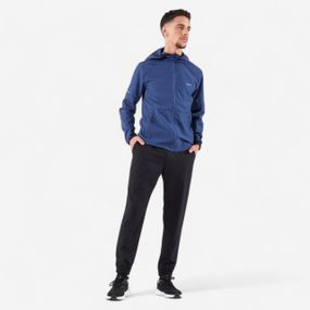 Штани чоловічі 100 Dry для бігу чорні - 2XL / W43 L32