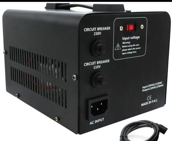 Перетворювач напруги 220v в 120v 2000W ( 1000W ) | Зображення 2