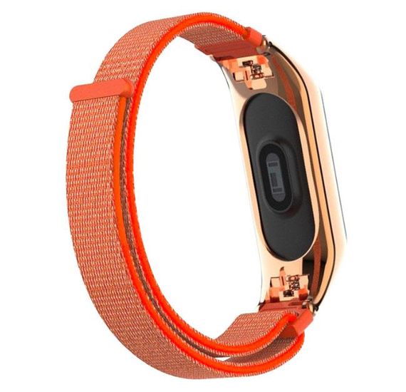 Нейлоновий ремінець Primo для фітнес-браслета Xiaomi Mi Band 3 - Orange | Зображення 3