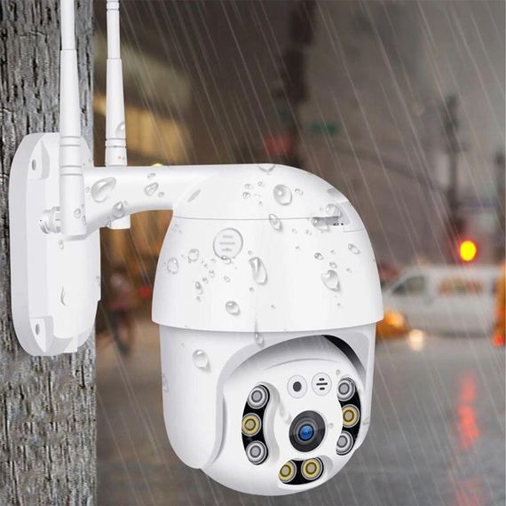 Вулична Wi-Fi камера відеоспостереження з датчиком руху 4MP, A6 / Поворотна IP камера з віддаленим доступом | Зображення 2