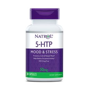 Тріптофан Natrol 5-HTP 50 mg 30 Caps