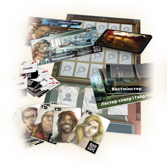 Настольная игра Место преступления (Chronicles of Crime) укр. | Зображення 4