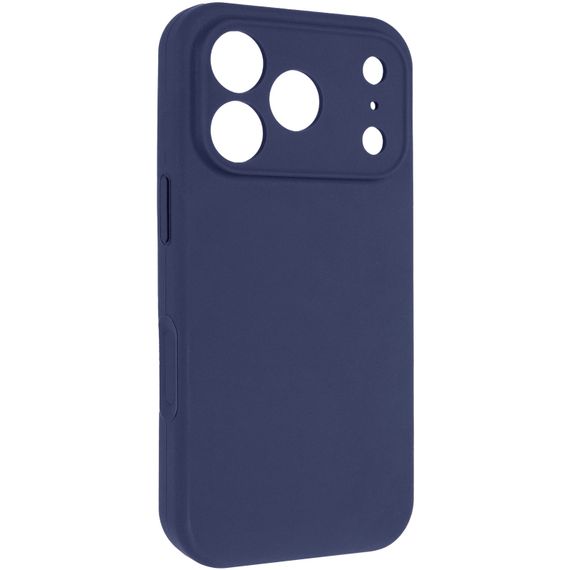 Чохол Silk Full Camera Protective (AA) NO LOGO для Apple iPhone 17 Pro Max / 18 Pro Max (6.9") Синій / Deep navy