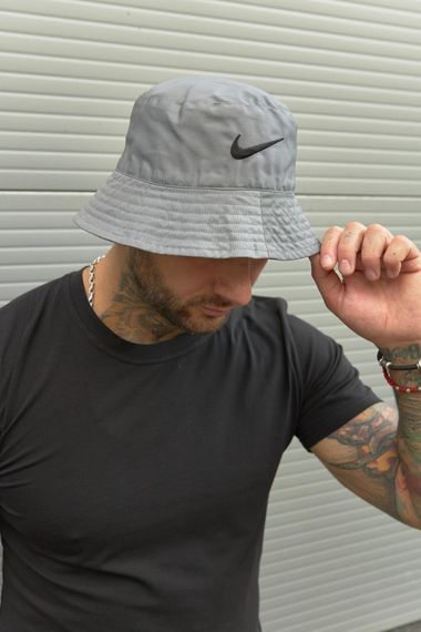 Панама бавовняна базова Nike сіра (1099372811) | Зображення 1