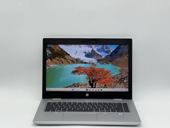 Ноутбук HP ProBook 640 G5 / 14" (1920x1080) IPS / Intel Core i5-8365U (4 (8) ядра по 1.6 - 4.1 GHz) / 8 GB DDR4 / 240 GB SSD / Intel UHD Graphics 620 / WebCam б/у | Зображення 1