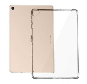Силиконовый чехол бампер Primolux Silicone для планшета Huawei MatePad T10s 10.1" 2020 - Clear