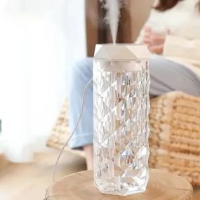 Увлажнитель воздуха с ночником Rose Lamp Humidifier Белый