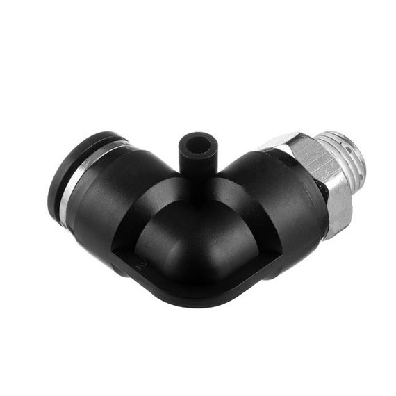 Цангове з'єднання L-подібне для поліуретанових та ін. шлангів 12 мм, 1/4" зовн. різьба INTERTOOL PT-2334 | Зображення 1