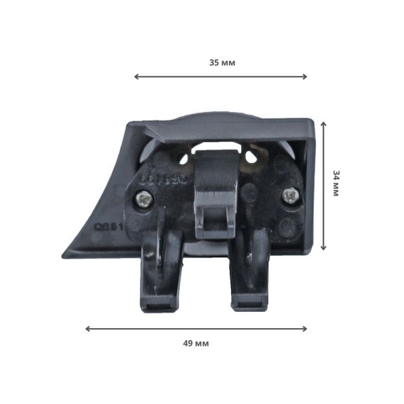Кріплення серії QIV під камеру переднього огляду для Volkswagen FQVW199 (рамка під плафон) | Зображення 1
