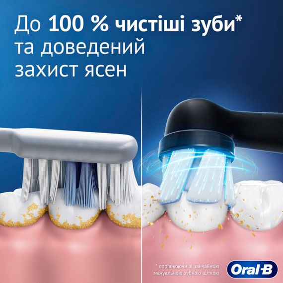 Електрична зубна щітка Oral-B Series 2 iOS2.1C9.0 Black (8700216614931) | Зображення 3