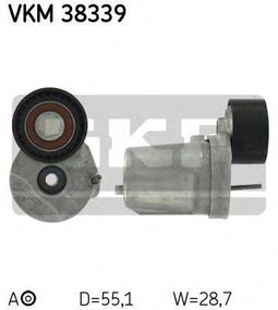 Натяжний ролик, поліклінового ременя (Вир-во SKF) SKF VKM38339 на BMW X5 (E70)