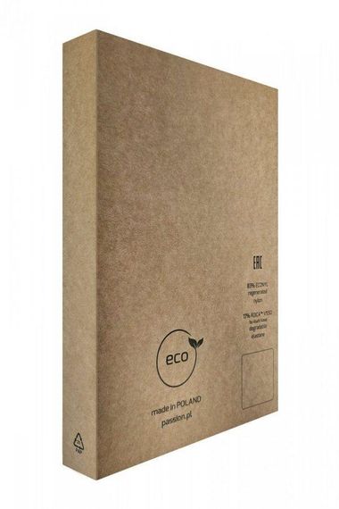 Еротичні колготки-бодістокінг Passion ECO S008 black, з імітацією панчіх та пояса sexstyle | Зображення 6