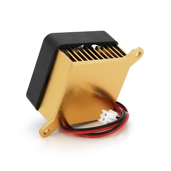 Кулер Caizhu-Fan 4010, 40x40x10mm + радиатор, 12V/0.05A, 2-pin, Black, OEM | Зображення 1