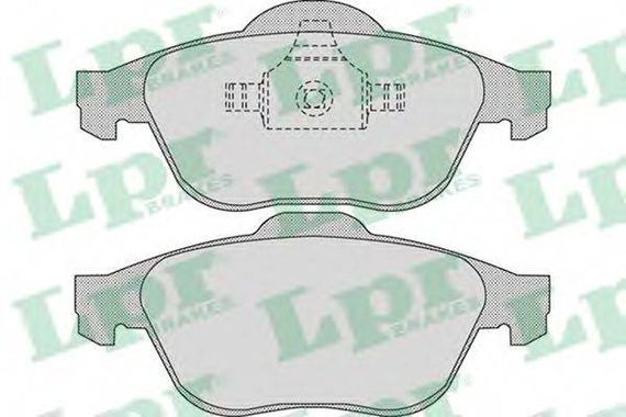 Колодка гальм. диск. RENAULT LAGUNA II передн. (вир-во LPR) LPR 05P898 на RENAULT LAGUNA II (BG0/1_)