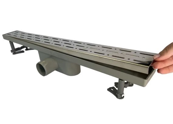 Душовий канал Maxiflow Classic Line 80 см решітка Дощ 4012.0Y050K.080.1 | Зображення 3