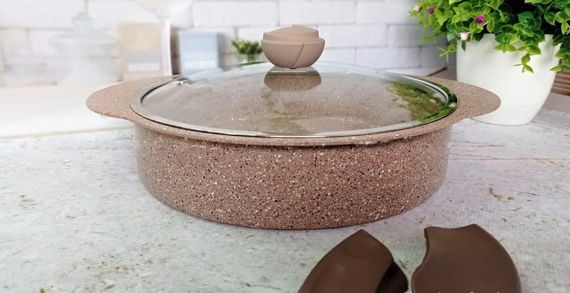 Сотейник OMS 3322-32-Brown 4.5 л 32 см