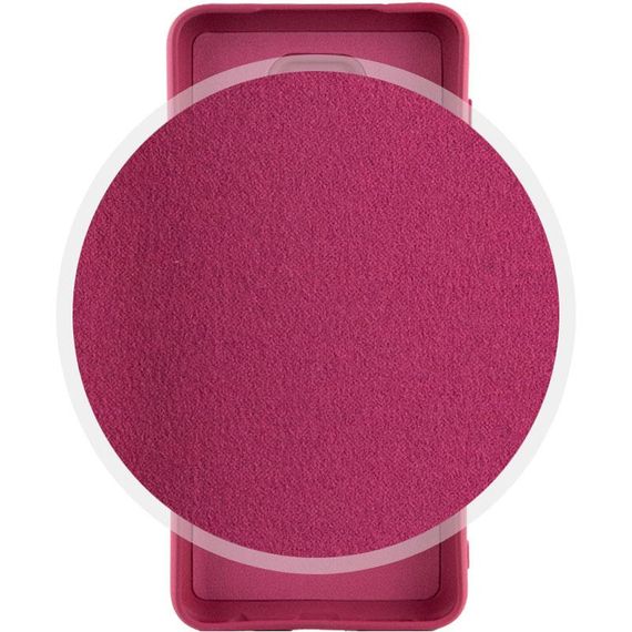 Чохол TPU GETMAN Liquid Silk Full Camera для Xiaomi Redmi Note 9s / Note 9 Pro / Note 9 Pro Max Бордовий / Marsala | Зображення 2