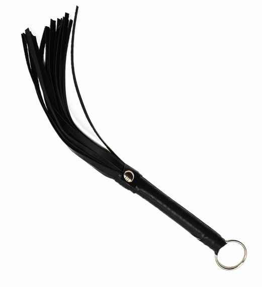 Маленький флогер SKN - VInyl Mini Black, C063-01 sexstyle | Зображення 1