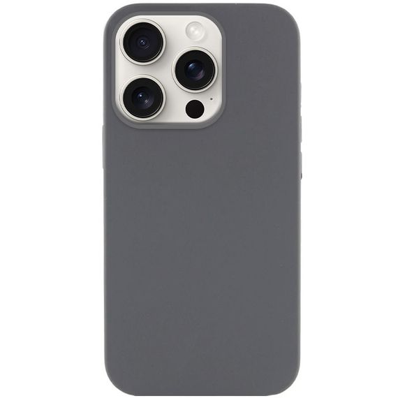 Чехол Silicone Case Full Protective (AA) NO LOGO для Apple iPhone 13 Pro (6.1") Серый / Dark Gray