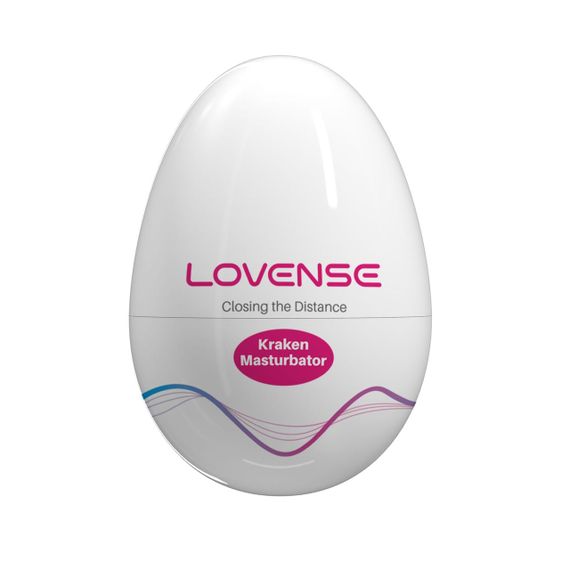 Мастурбатор-яйце Lovense Kraken masturbator egg, текстура-сюрприз Sex Aura
