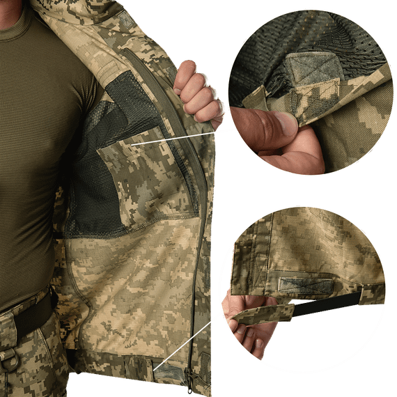 Кітель Blitz Twill Піксель (8150), M | Зображення 7