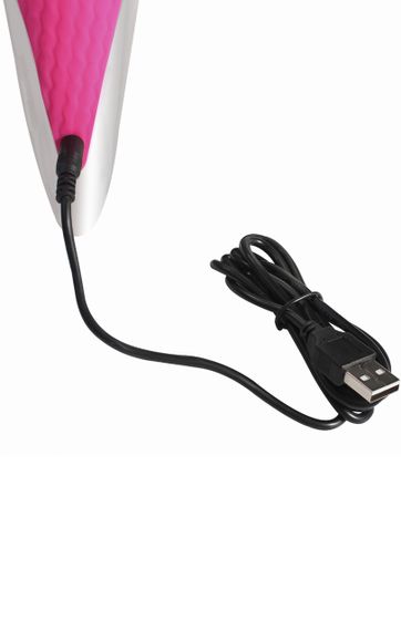 Вібромасажер Hot Wand 7 режимів вібрації колір рожевий sexstyle | Зображення 3