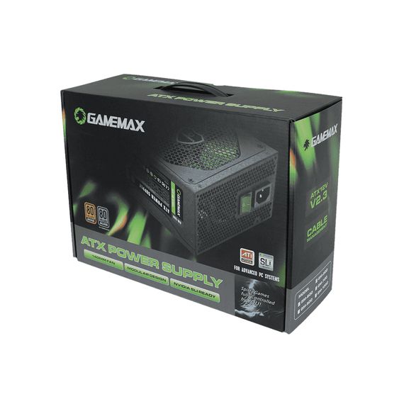 Блок живлення Gamemax GM-500 80+ APFC Black | Зображення 5