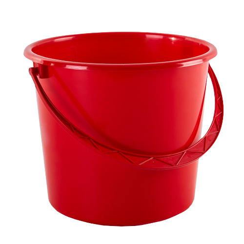 Відро 14л пластик червоний Алеана