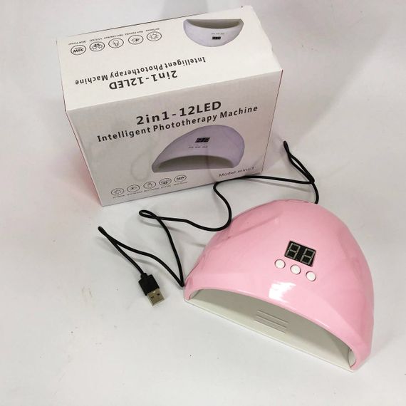 Сушилка для ногтей 36w FD 258 Beauty Nail, Лампа для сушки гель-лака дома, Универсальная лампа для сушки гель лака | Зображення 8