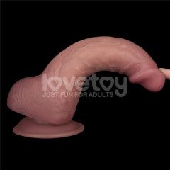Реалістичний вібратор - Vibrating Dual Density Power Cock 8.5'' sexstyle | Зображення 4