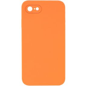 Чохол Silicone Case Square Full Camera Protective (AA) NOLOGO для Apple iPhone 6/6s (4.7") Помаранчевий / Papaya