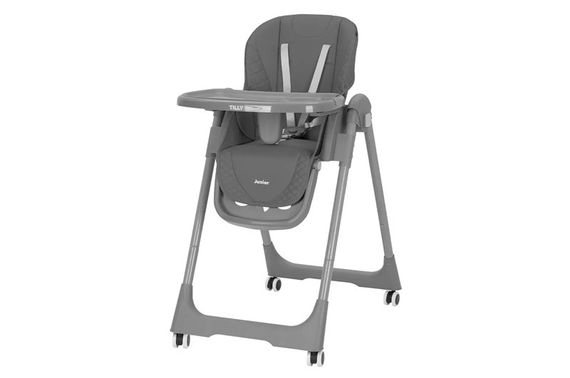 Стілець для годування T-671 "Junior" Dark Grey TILLY