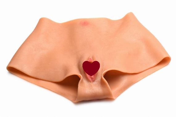 Накладна вагіна Master Series Silicone Vagina + Butt Panties — Small Sex Aura