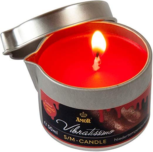 Масажна свічка - Vibratissimo Burning Red, 50 мл | Зображення 2