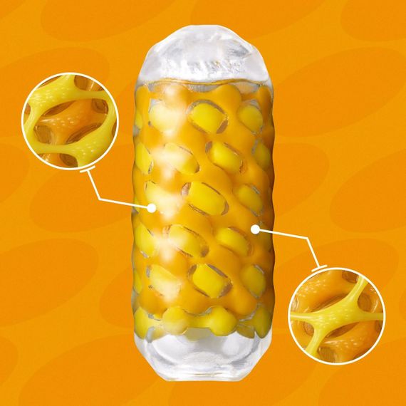 Мастурбатор Tenga ARTE WEAVE, зі щільними вставками для стимуляції, плетена текстура Sex Aura | Зображення 1